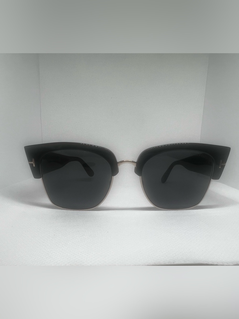 Authentic Tom Ford Dakota-02 TF554 01A Black Gold Sunglasses